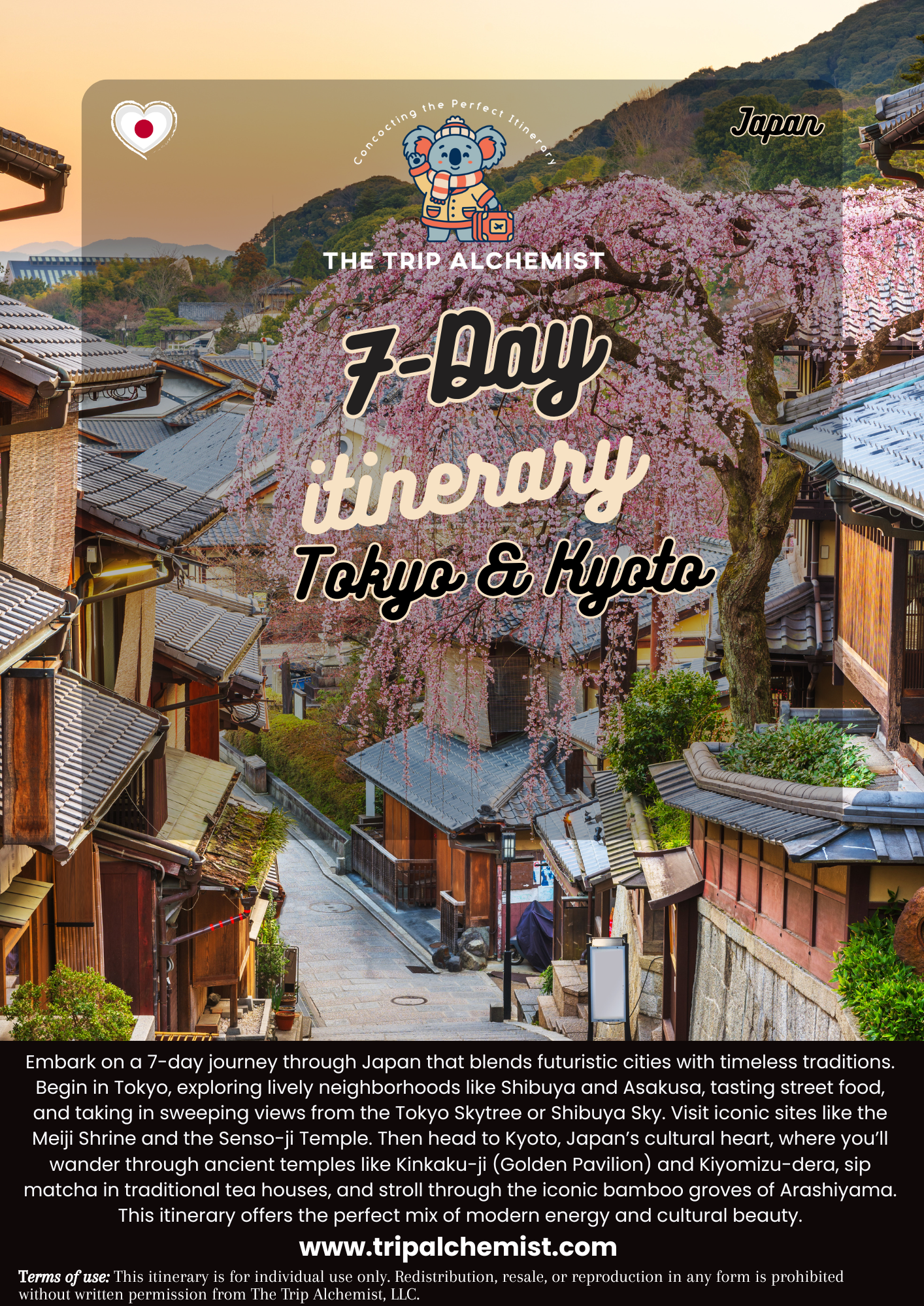 7-Day Japan Tokyo & Kyoto