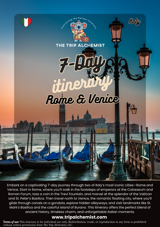 7-Day Italy Rome & Venice